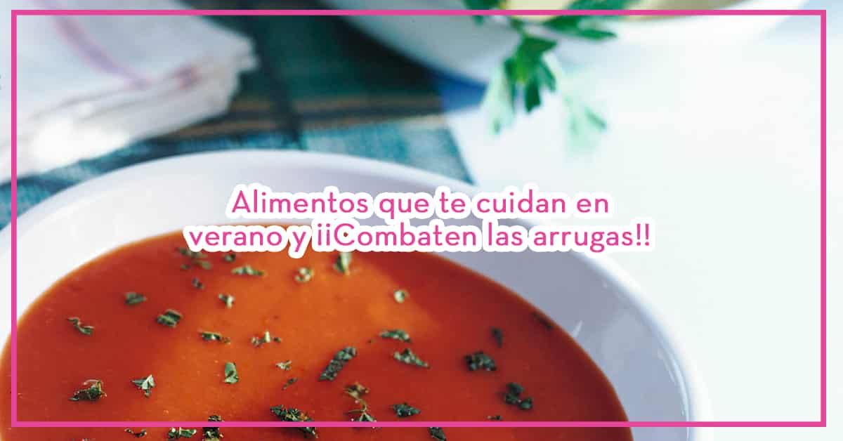 Alimentos que te cuidan en verano