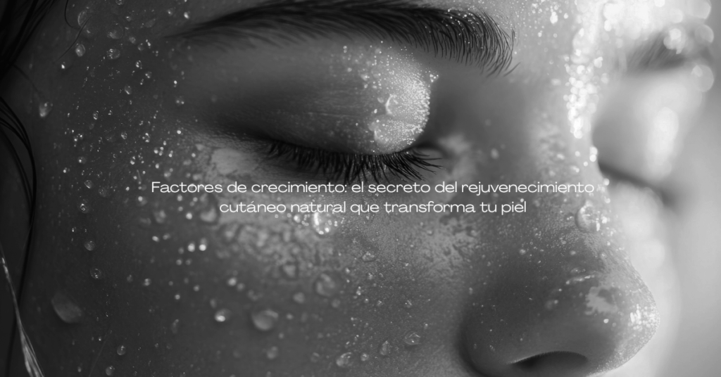 Factores de crecimiento: el secreto del rejuvenecimiento cutáneo natural que transforma tu piel